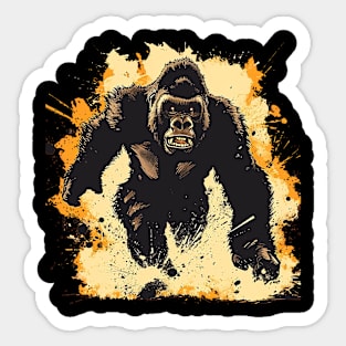 gorilla Sticker